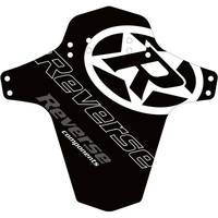 Reverse guardabarros bicicleta Mudfender - Reverse Logo (NEGRO/BLANCO) vista frontal