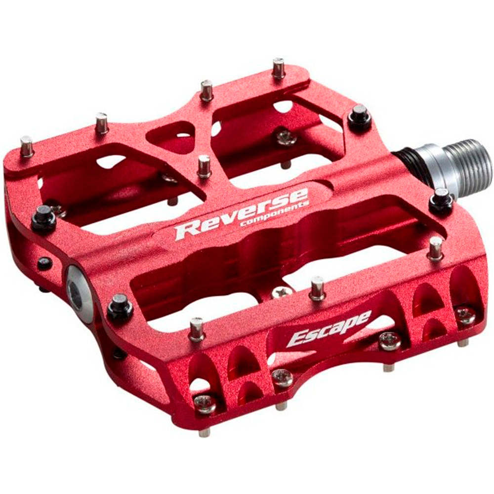 Reverse pedales plataforma Pedal Escape (ROJO) vista frontal