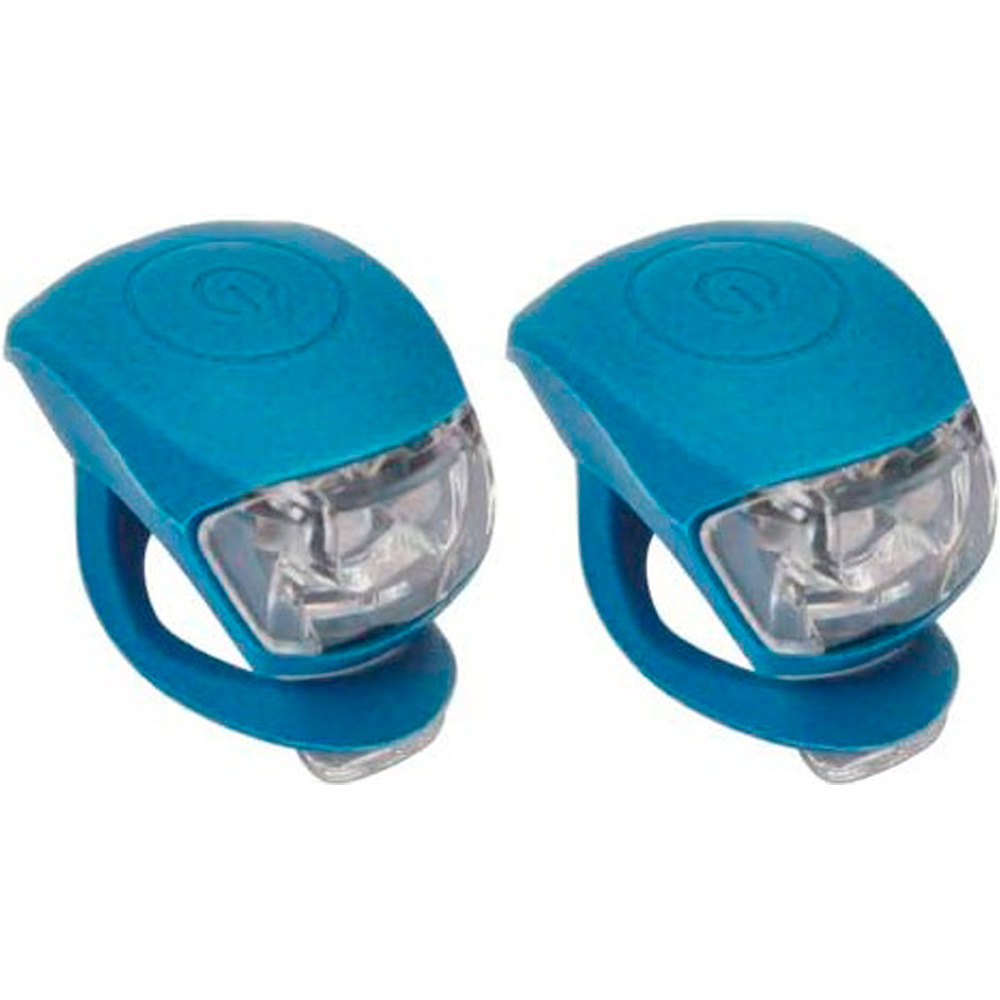 Urbanp kit luces bicicleta SILICON LIGHTS vista frontal