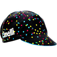 Cinelli gorras ciclismo CALEIDO DOTS CAP vista frontal