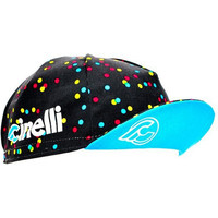 Cinelli gorras ciclismo CALEIDO DOTS CAP vista trasera