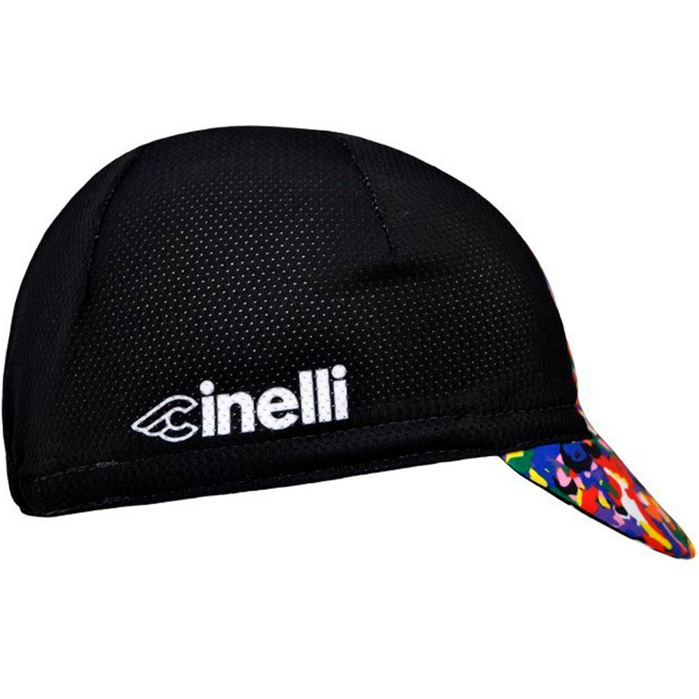 Cinelli gorras ciclismo Cinelli Cork Caleido Cap vista detalle