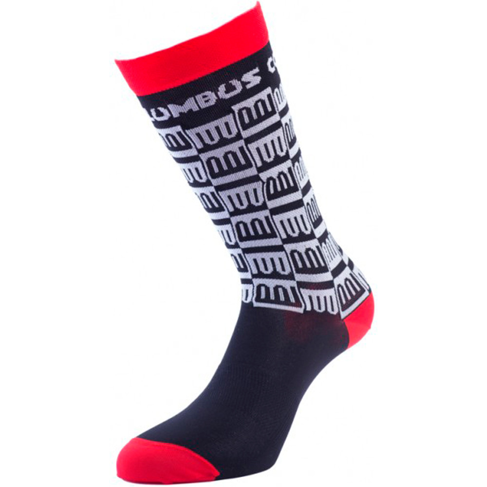 Cinelli calcetines ciclismo COLUMBUS CENTO SOCKS vista frontal