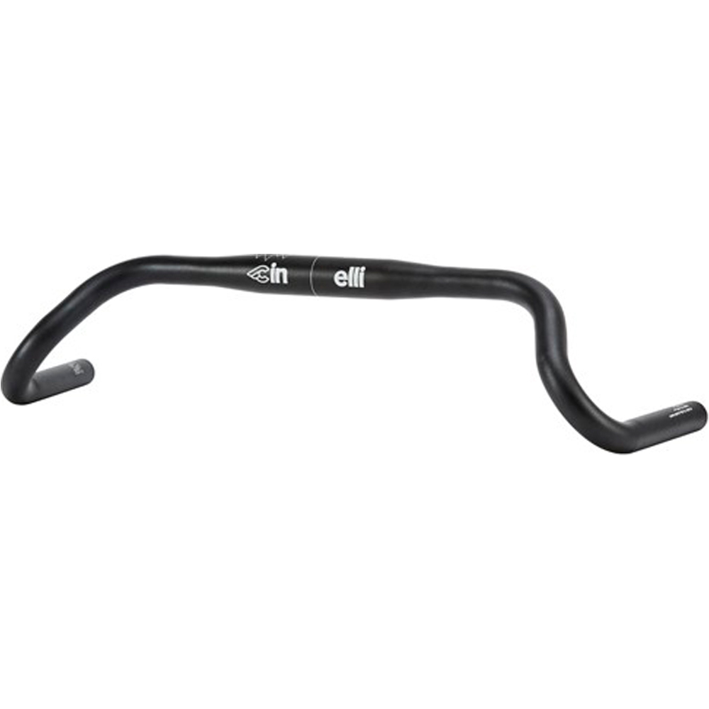 Cinelli manillar carretera HANDLEBAR LARGO BLK ANOD.31,8-56 vista frontal