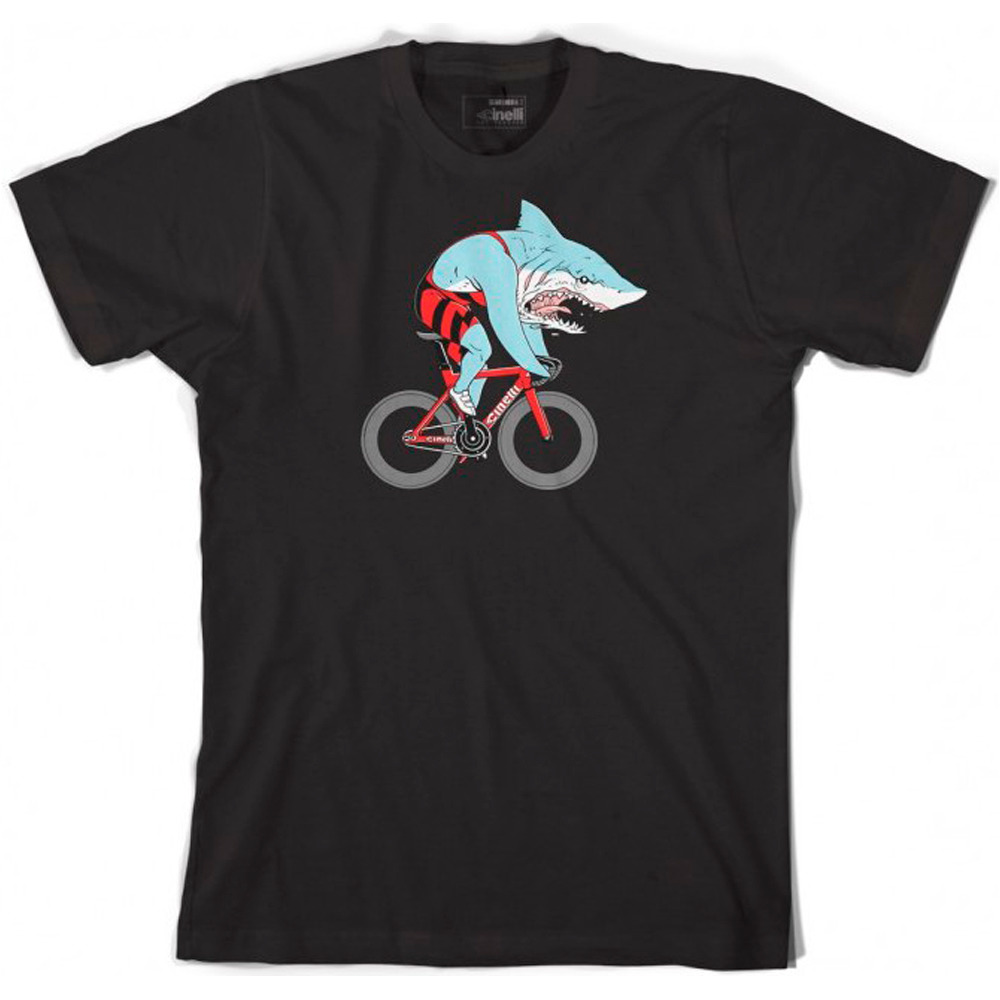 Cinelli camiseta ciclismo hombre SHARK T-SHIRT vista frontal