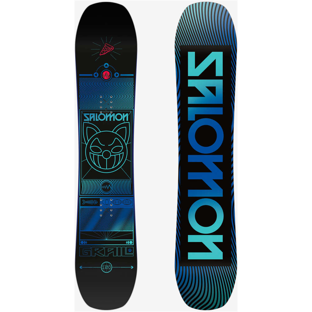 Salomon snowboard junior SNOWBOARD GRAIL vista frontal