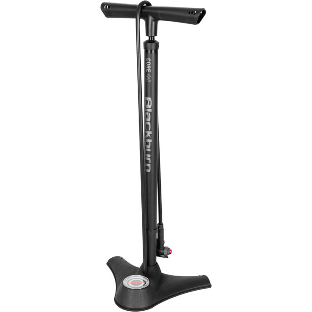 Core 2 inflador de pie Negro (UNICA)