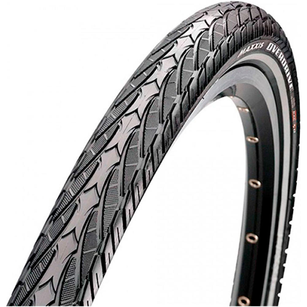 Maxxis cubiertas bicicleta paseo OVERDRIVE 700X40c 27TPI WIRE MAXXPROTECT vista frontal