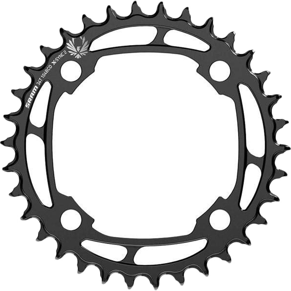 Sram x-sync 12/11v eagle 34d 104 bcd acero platos mtb