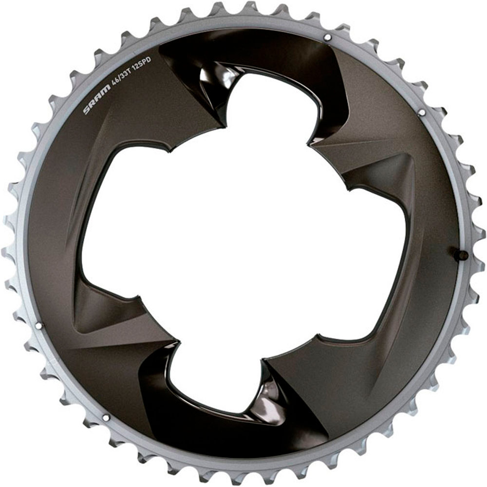 Sram road force axs 2x12 48t 107 bcd cover platos bicicleta carretra