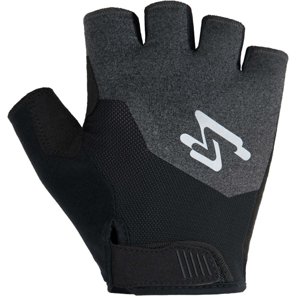 Spiuk guantes cortos ciclismo GUANTE CORTO TOP TEN MTB UNISEX GRIS vista frontal