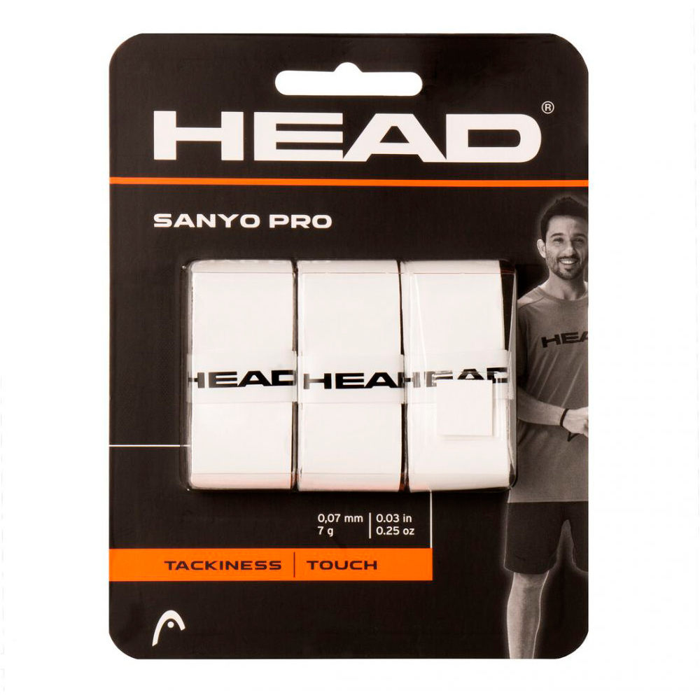 Head overgrip pádel SANYO PRO GRIP vista frontal