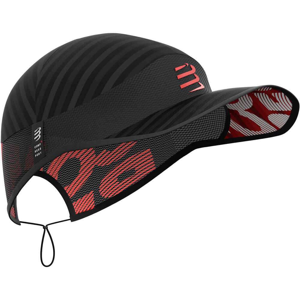 Compressport gorra running PRO RACING CAP vista frontal