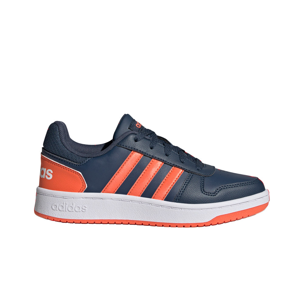 adidas zapatilla moda niño HOOPS 2.0 K lateral exterior