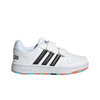 adidas zapatilla multideporte niño HOOPS 2.0 CMF C lateral exterior