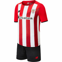 New Balance equipación fútbol niño ATHL.BILBAO 22 KIT JR 1 vista frontal