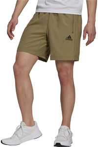 adidas pantalón corto fitness hombre M WV SHO vista frontal