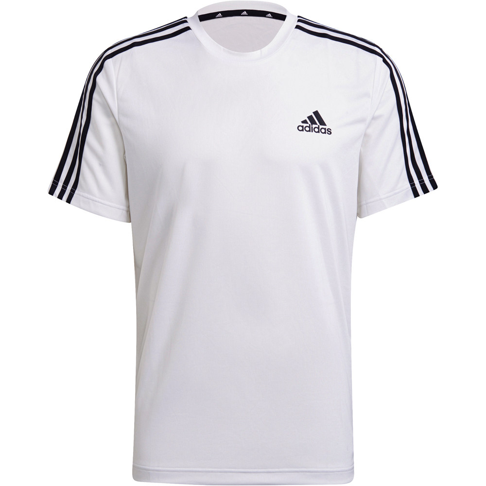 adidas camiseta fitness hombre AEROREADY Designed To Move Sport 3 bandas 04