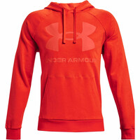 Under Armour sudaderas deportivas hombre UA Rival Fleece Big Logo HD vista frontal