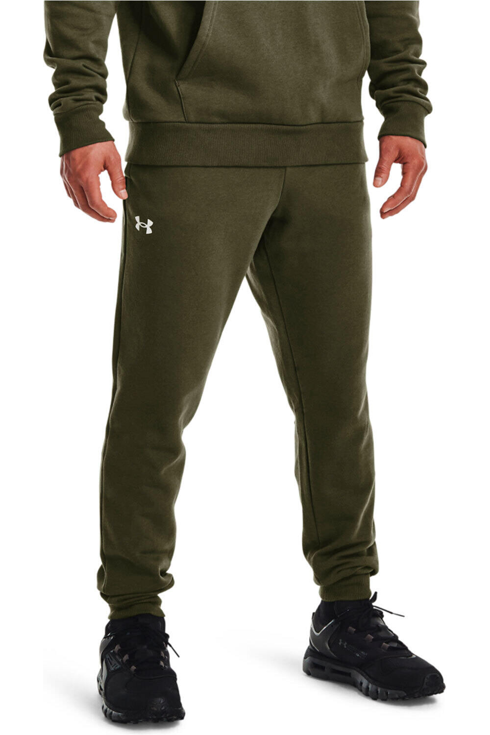 Under Armour pantalon fitness hombre UA Rival Cotton Jogger vista frontal