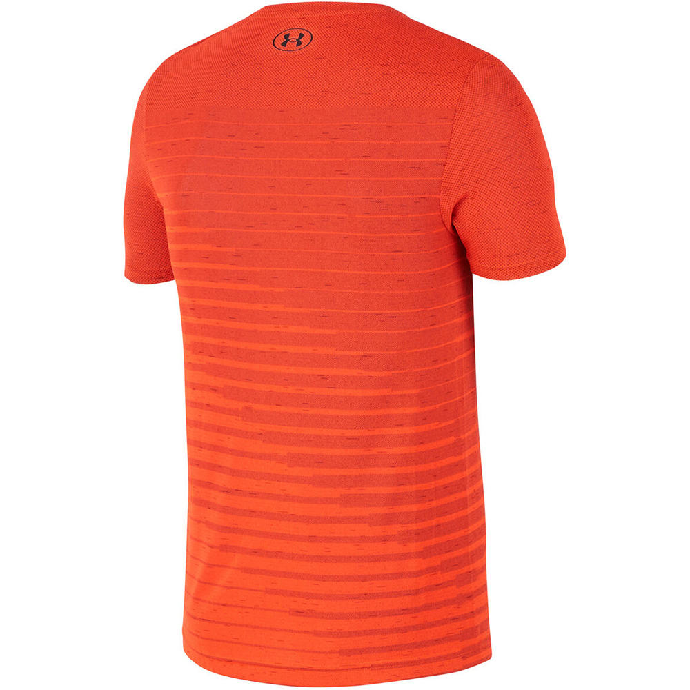 Under Armour camiseta fitness hombre UA Seamless Fade SS vista trasera