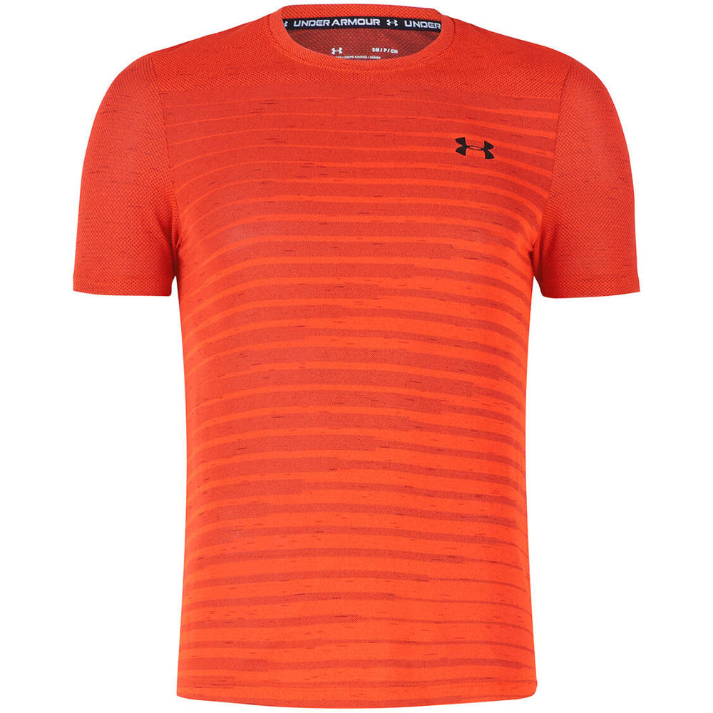 Under Armour camiseta fitness hombre UA Seamless Fade SS vista detalle