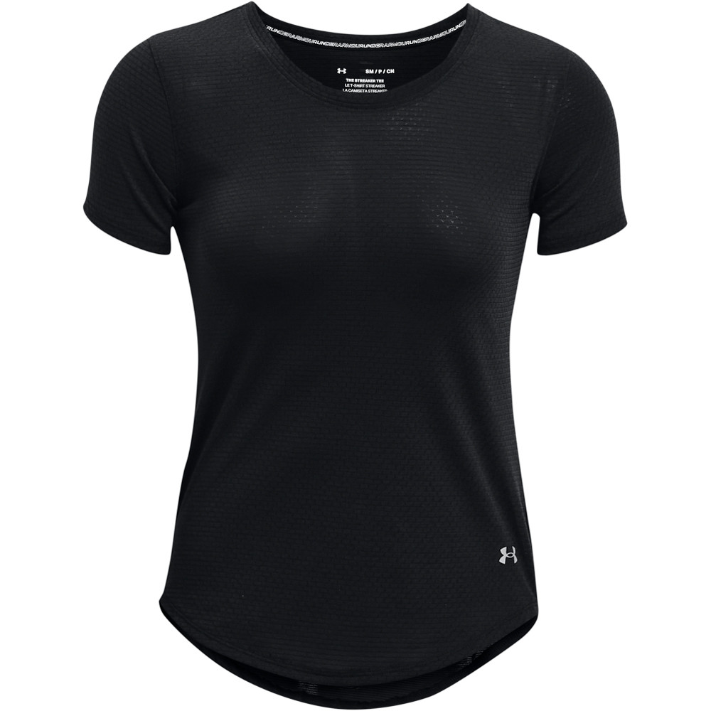 Under Armour camiseta entrenamiento manga corta mujer UA STREAKER SS vista frontal