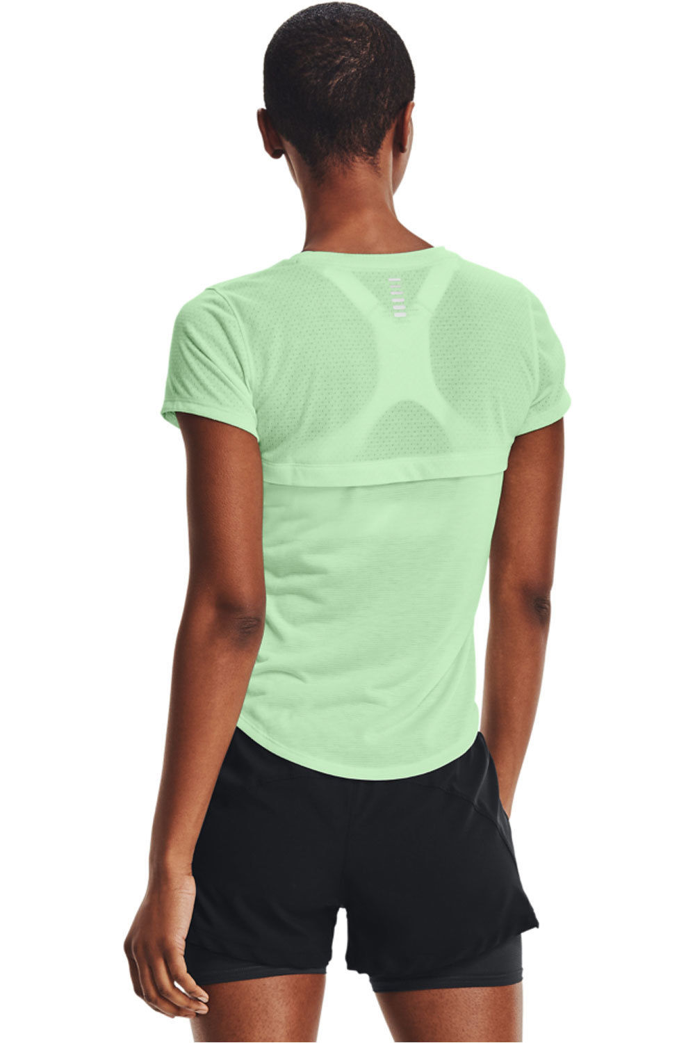 Under Armour camiseta entrenamiento manga corta mujer UA Streaker SS vista trasera