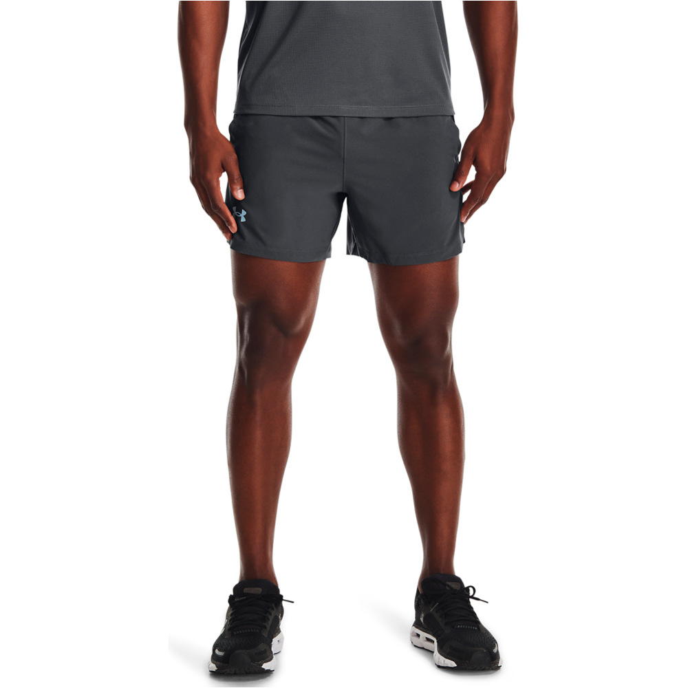 Under Armour pantaloneta técnica hombre UA LAUNCH 5 SHORT vista frontal