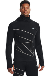 Under Armour camiseta técnica manga larga hombre UA Empowered Hoodie vista frontal