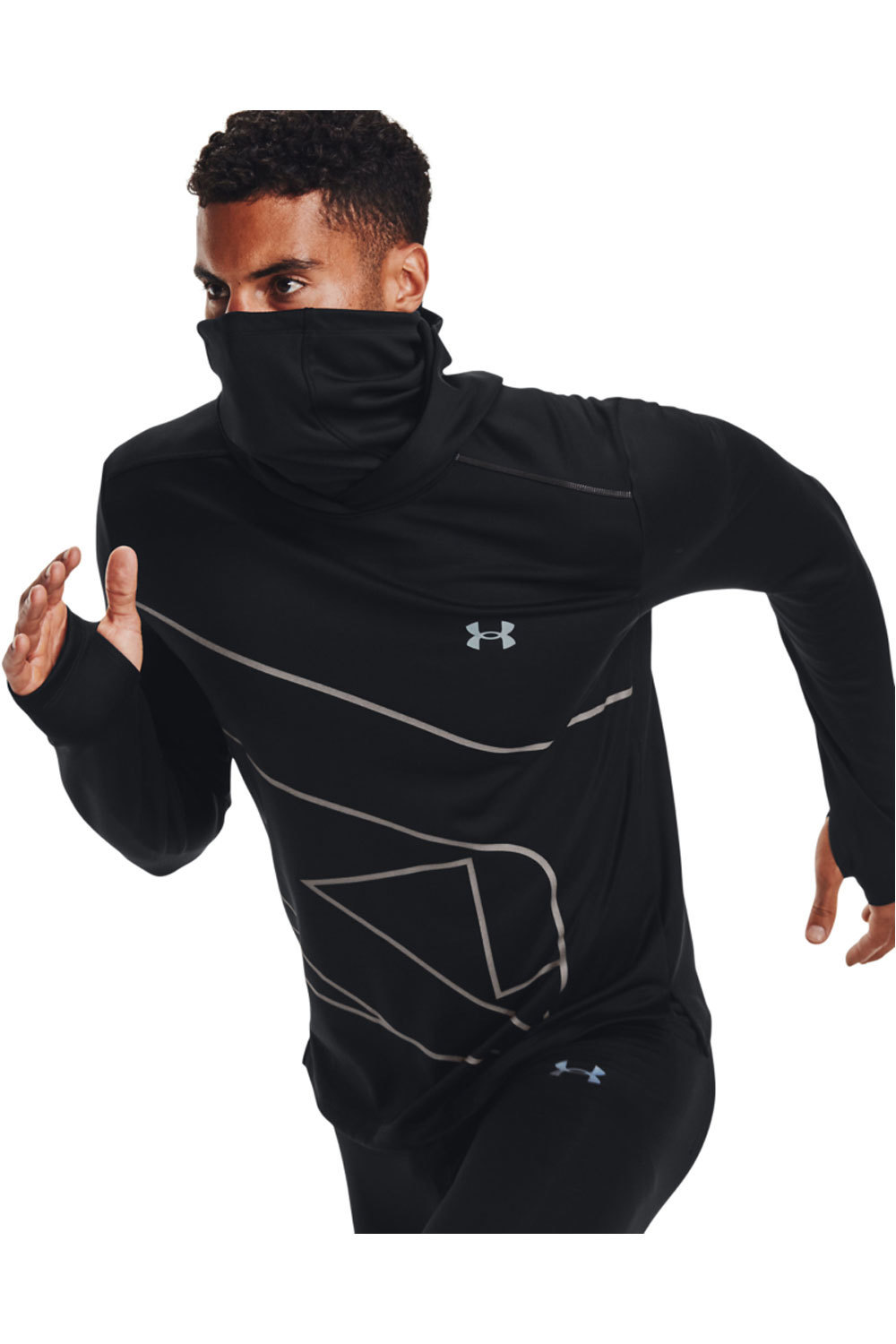 Under Armour camiseta técnica manga larga hombre UA Empowered Hoodie vista detalle