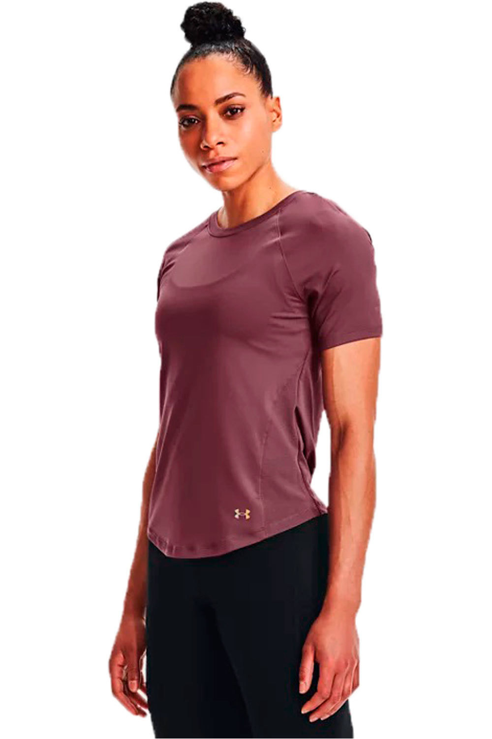 Under Armour camisetas fitness mujer UA Rush Mesh SS vista frontal