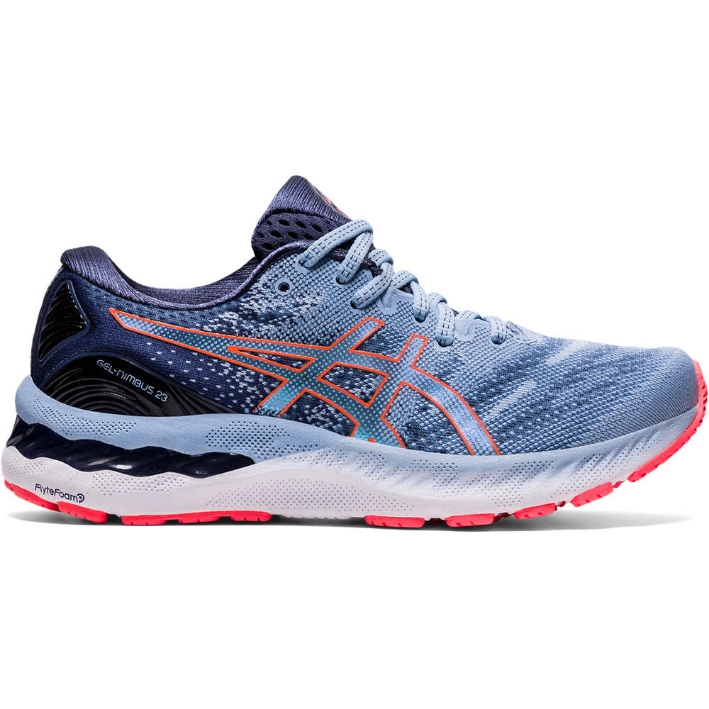 Asics zapatilla running mujer GEL-NIMBUS 23 lateral exterior