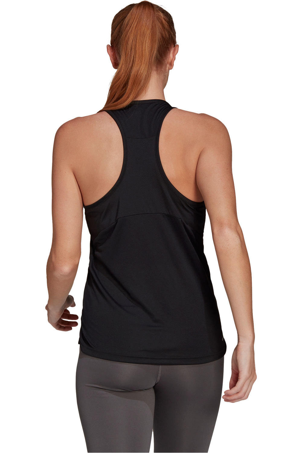 adidas camiseta tirantes fitness mujer AEROREADY Designed 2 Move Logo Sport (de tirantes) vista trasera