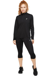 Asics camiseta técnica manga larga mujer CORE LS 1/2 ZIP TOP 05