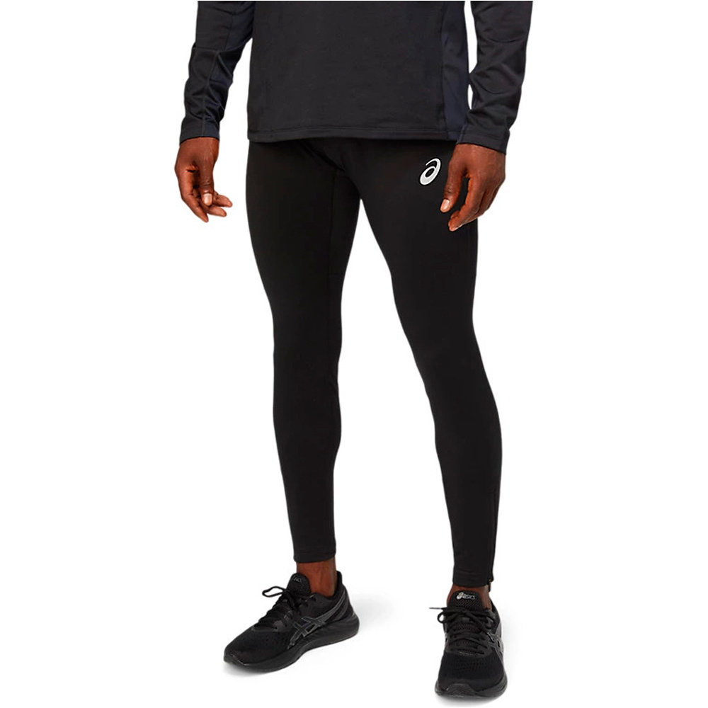 Core winter tight malla larga running hombre Negro (L)