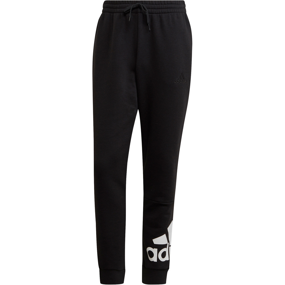 adidas pantalón hombre Essentials Fleece Tapered Cuff Logo vista frontal