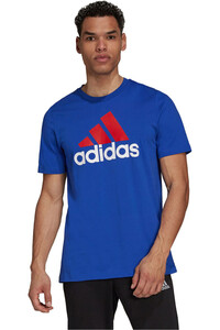 adidas camiseta manga corta hombre M BL SJ T vista frontal