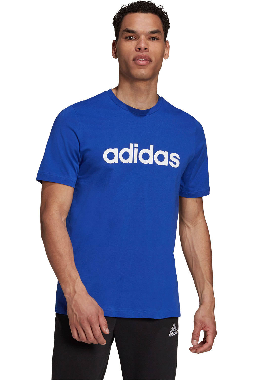 adidas camiseta manga corta hombre M LIN SJ T vista frontal