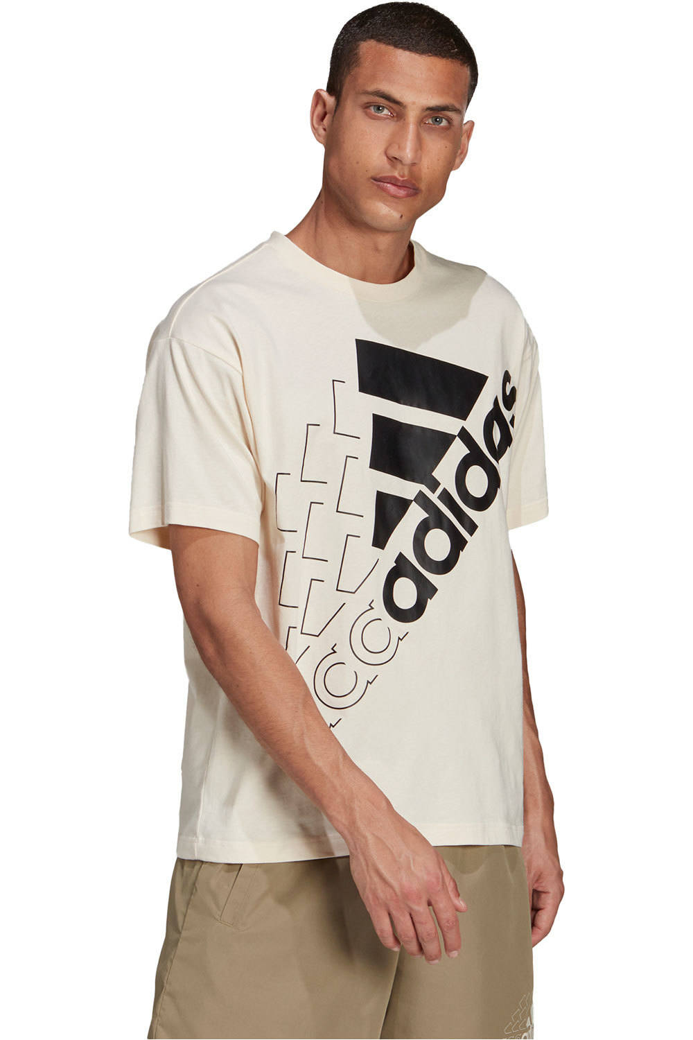 adidas camiseta manga corta hombre U Q3 BLUV BL T vista frontal