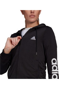 adidas chándal mujer Essentials Logo French Terry vista detalle