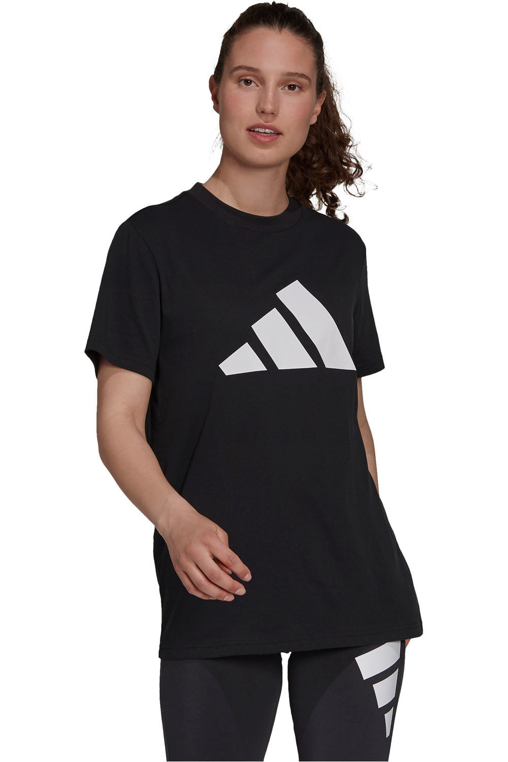 adidas camiseta manga corta mujer W FI 3B TEE vista frontal