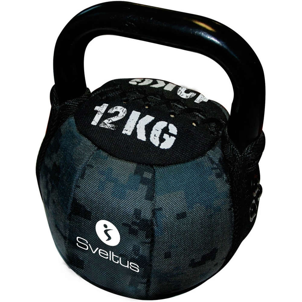 Sveltus mancuernas KETTLEBELL SOFT 12kg vista frontal