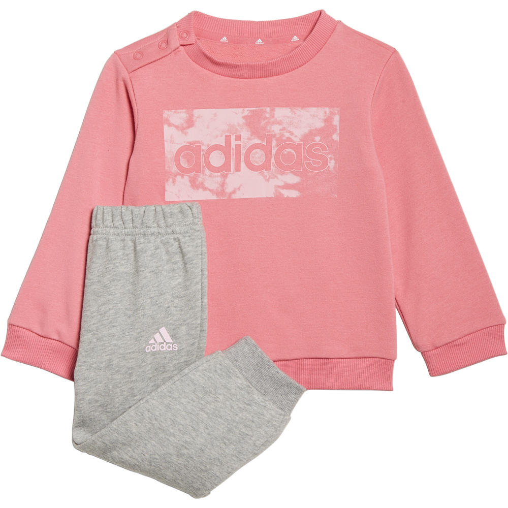 adidas chándal bebé I LIN FT JOG vista frontal