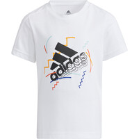 adidas camiseta manga larga niño LB COTTON TEE vista frontal