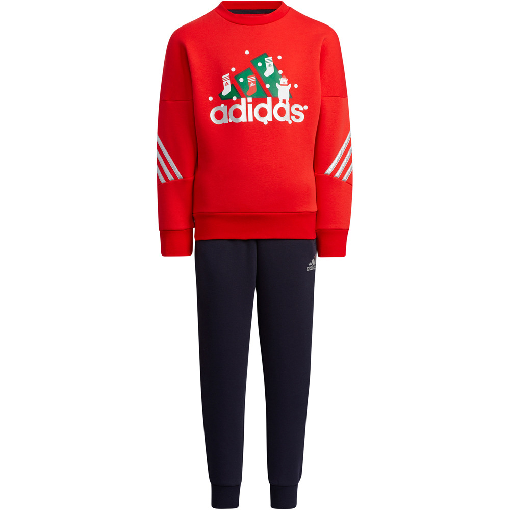 adidas chándal junior LK HOLIDAY SET vista frontal