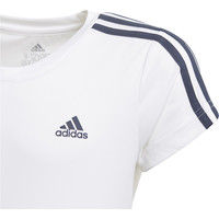 adidas camiseta manga corta niña G 3S T vista detalle