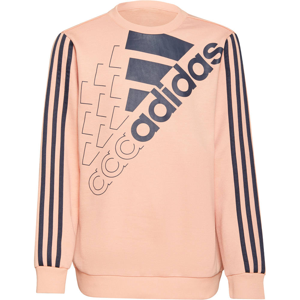 adidas sudadera niña LOGO SWEAT vista frontal