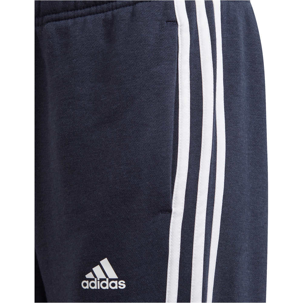 adidas pantalón niño Essentials 3 bandas vista detalle