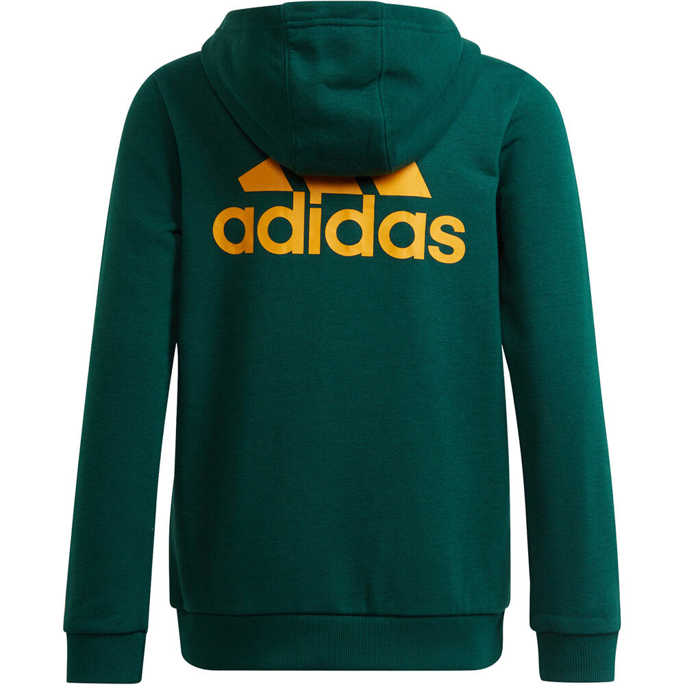 adidas sudadera niño B BL FZ HD vista trasera